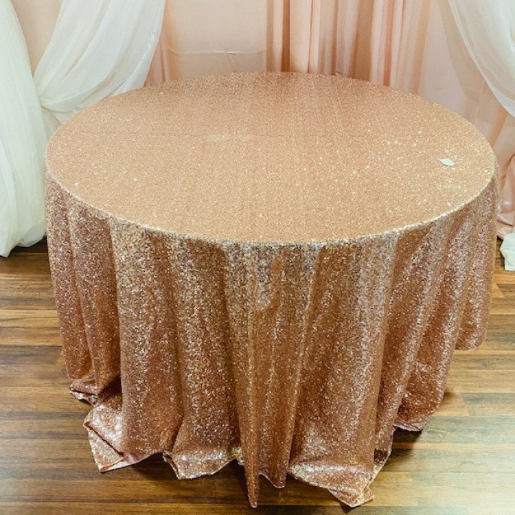 90 X 156 Sequin Linen A&S Party Rental Dayton OH
