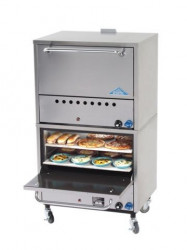 Pizza Oven 36 wide 2 shelf Propane