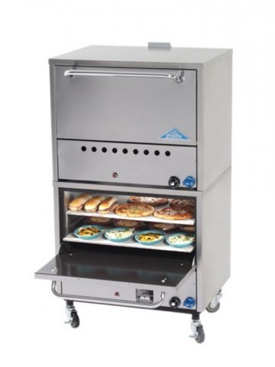 Pizza Oven 36 wide 2 shelf Propane