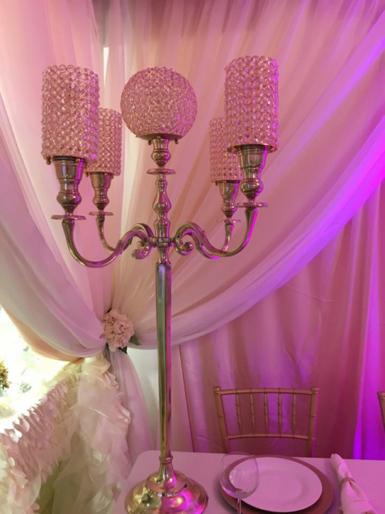 Gold 44 Candleabra