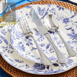 Creative Shot September 2021 46 1678996114 Eleanor Indigo Salad Plate- Full Decor