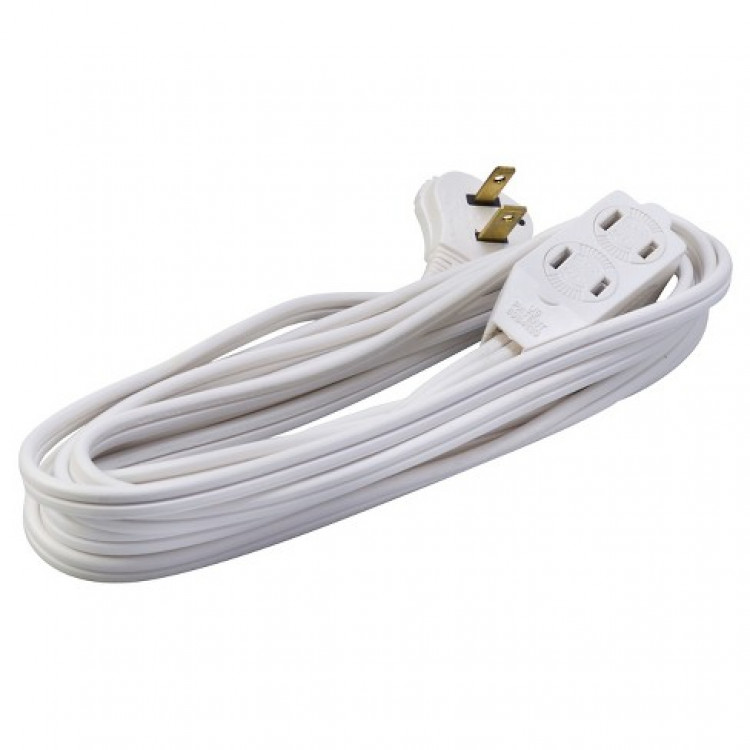 White 50' Extension Cords