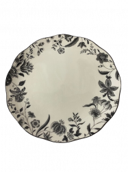 Eleanor Charcoal Dinner Plate