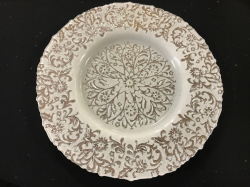 Silver Majestic Charger Plate
