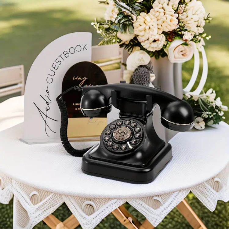 Audio Guestbook - Recording Phone