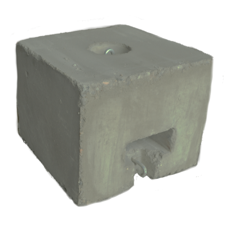 Concrete Tent Blocks 350-550 (Frame Tents Only) Concrete Tent Blocks 350-550 (Frame Tents Only)