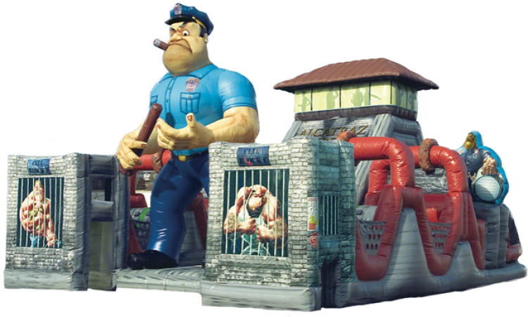 Alcatraz Mega Obstacle Course