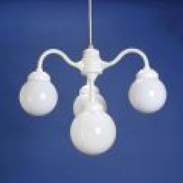 4 Globe Light Chandelier