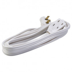 White 50' Extension Cords
