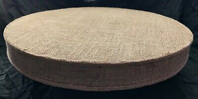 Burlap Cake Stand