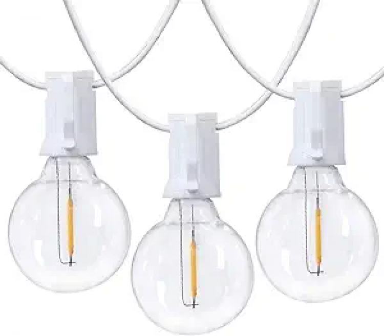 Cafe lighting 48' Strand (Installation Extra)