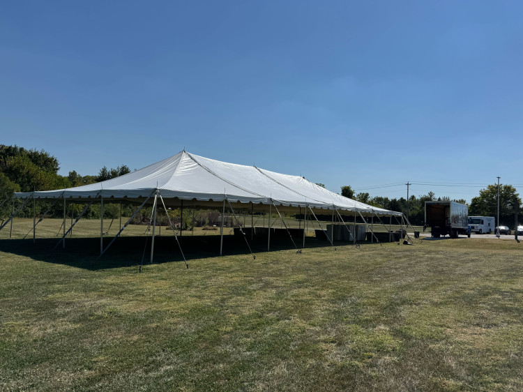 40'x80' Traditional Pole Tent (Grass Only) (C)
