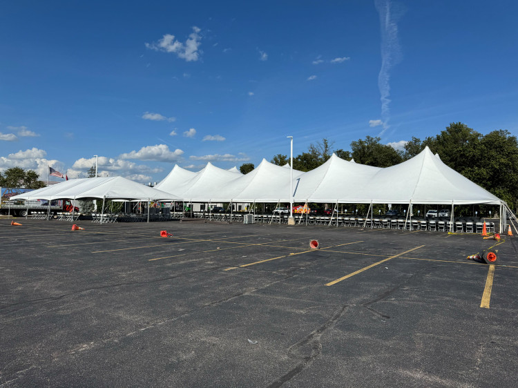 60'x150' HP POLE TENT (Grass Only) (F)