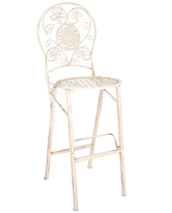 Folding Ivory Bistro Chair Folding Ivory Bistro Chair