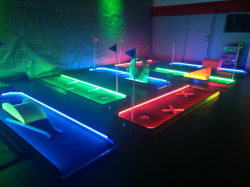 LED Putt Putt Golf 9-Hole Course