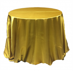 108 Round Majestic Satin Linen