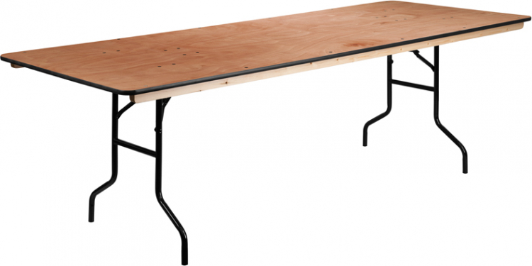 8' Banquet table (D)
