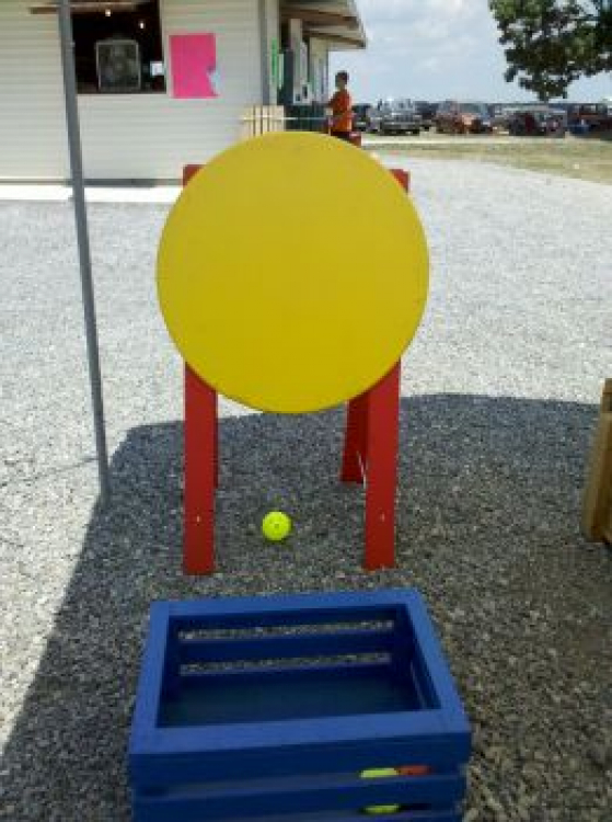 Bank a Ball Carnival Game