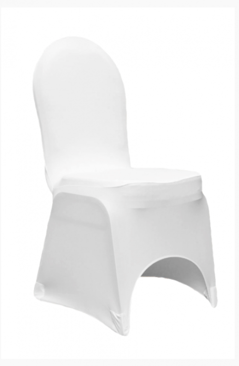 Banquet Chair Cover - White Spandex Chair Covers