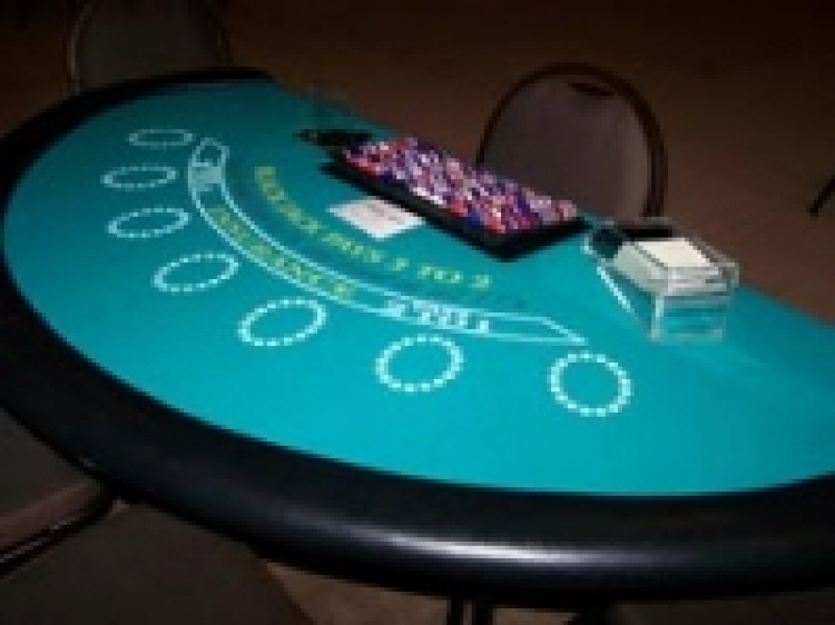Blackjack Table w/ accessories