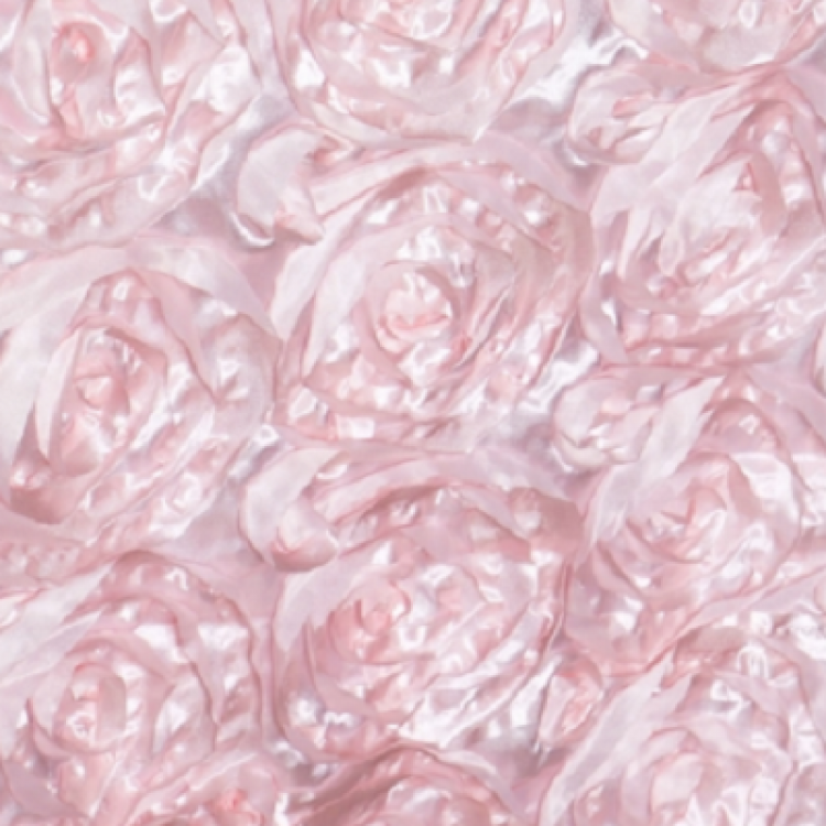12 x 108 - Blush Rosette Table Runners Linen