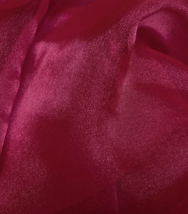 Chair Sash - Burgundy Organza Chair Sashes Rental