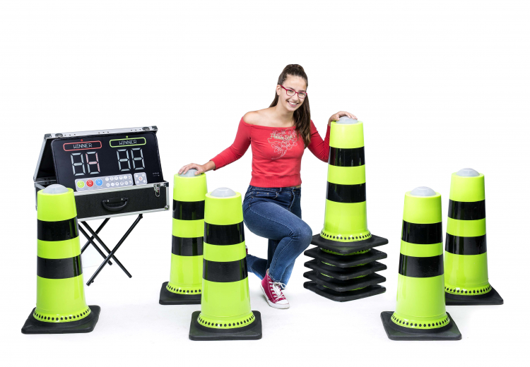Interactive Play Cones w/ Scoring