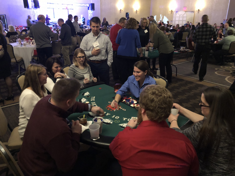 Executive Blackjack Casino Package