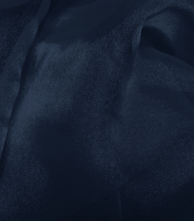 Chair Sash - Navy Organza Chair Sashes Rental
