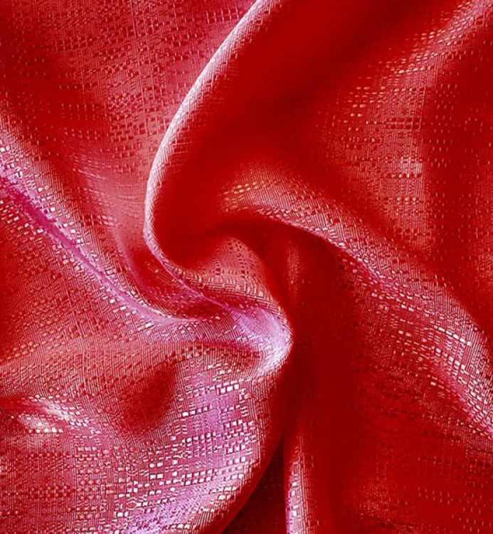 Back Drape - 94 x 48 Red Drape and Skirting