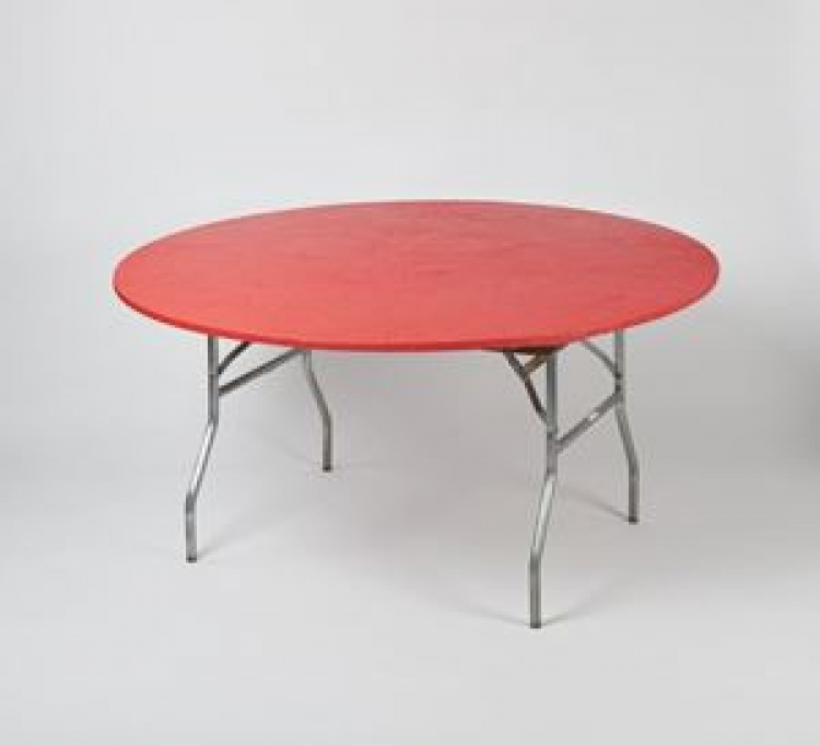 5' Round Kwik Cover - Red