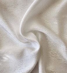 Back Drape - 94 x 48 Silver Drape and Skirting