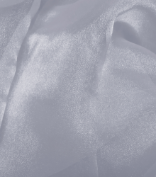 Chair Sash - Silver Organza Chair Sashes Rental