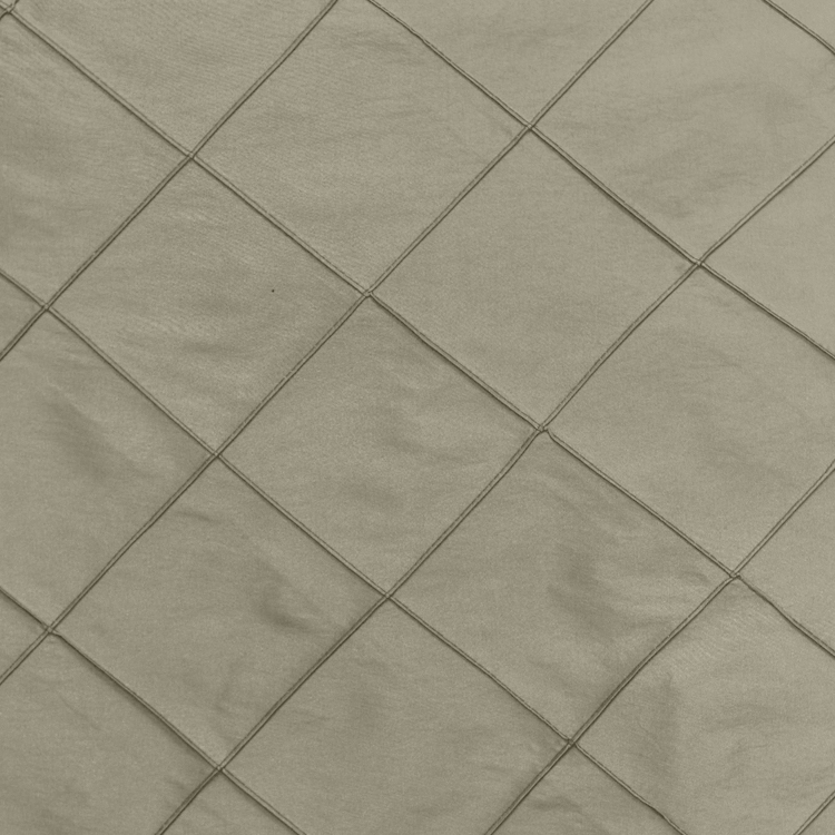 13 x 120 - Taupe Bombay Pintuck Table Runners Linen