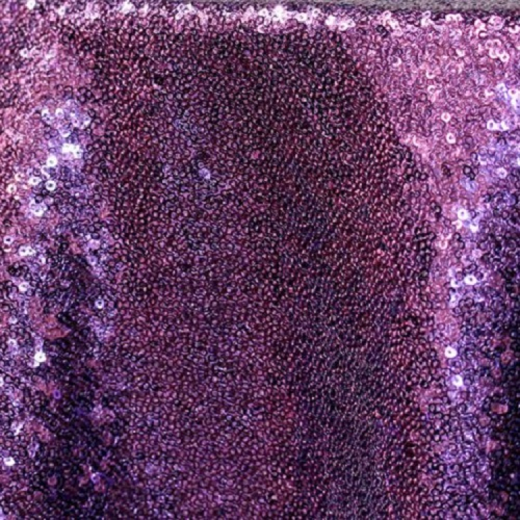 120 Round - Violet Glimmer Sequin 120 Round Specialty Linen 120 Round - Violet Glimmer Sequin 120 Round Specialty Linen