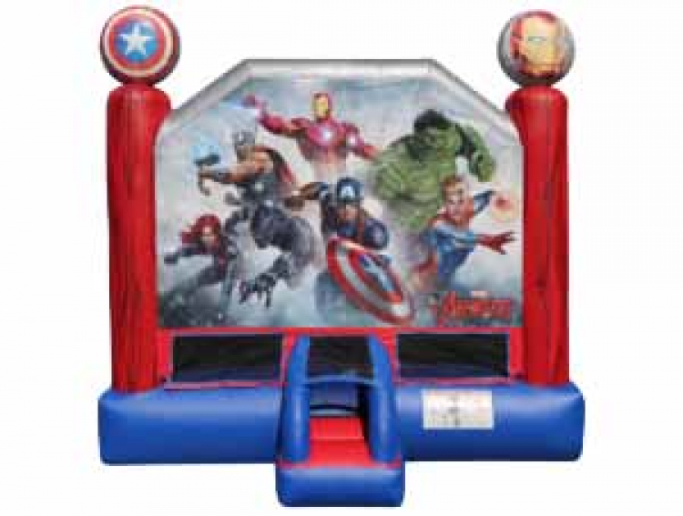 Marvel Avenger's Bounce House