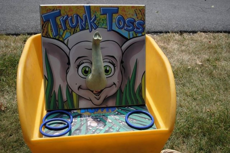 Elephant Trunk Ring Toss Game