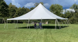 40'x40' High Peak Pole Tent (Grass Only - Lima)