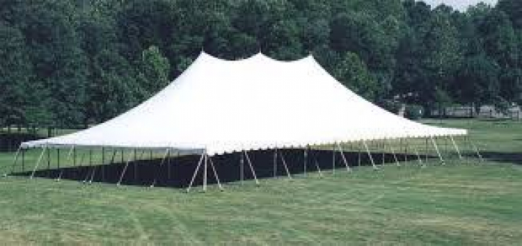 60'x120' Single Center Pole Tent