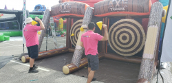 Inflatable Axe Throwing (Dbl. Lane)