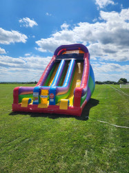 1820Dual20Lane20Slide 1722360610 18' Dual Lane Slide