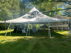 40'x40' High Peak Pole Tent (Grass Only - Lima)