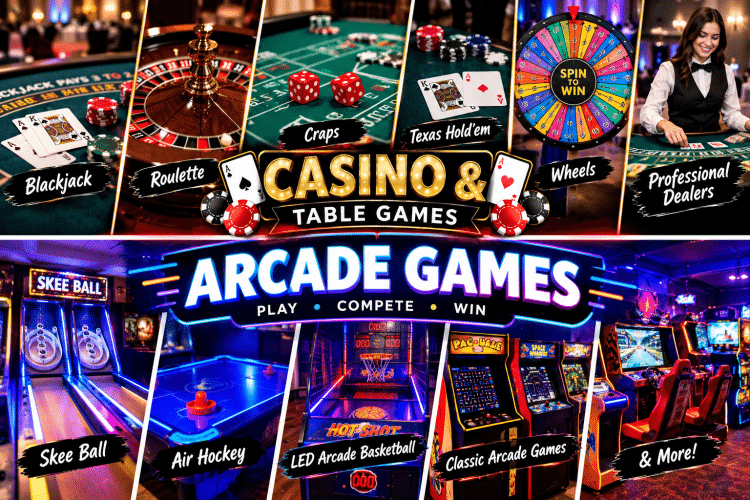 Casino & Arcade Game Rentals Lima
