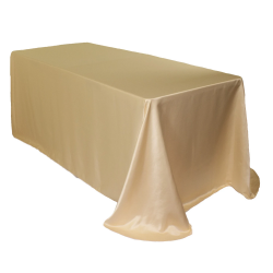 Champagne 90x132 Satin Linen