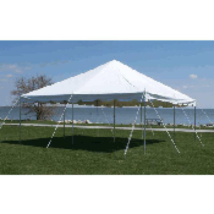 20'x20' Canopy Pole Tent (Grass Only)