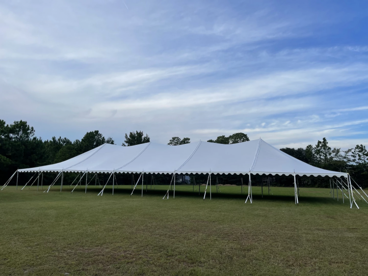 40'x100' Wood Pole Tent