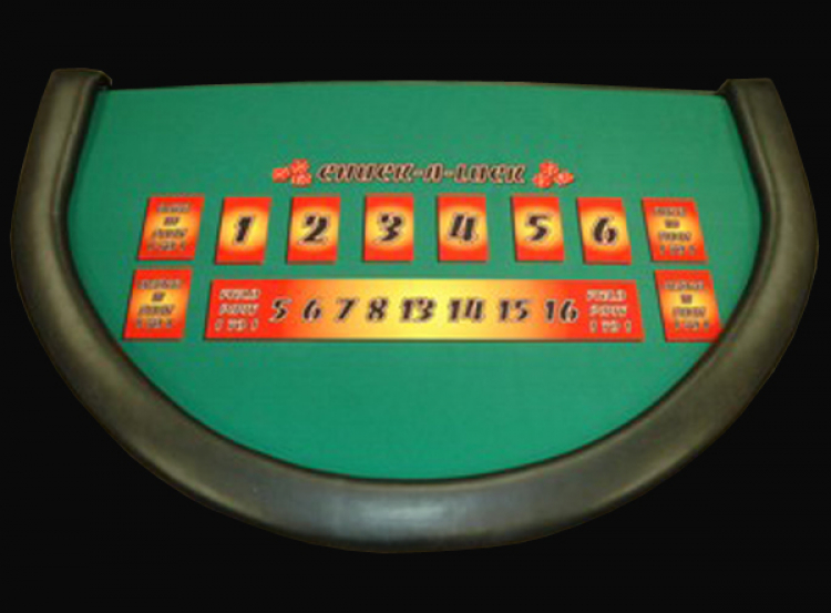 Chuck-a-Luck Table