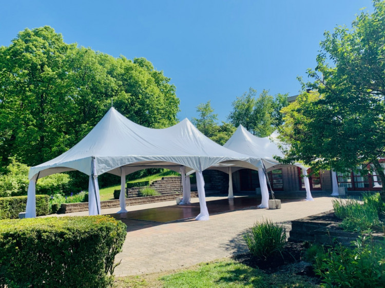 30x30 engineered frame tent rentals - Cincinnati Event Rentals