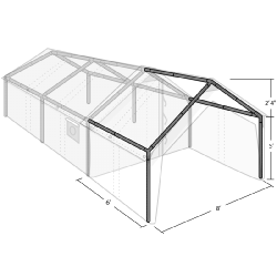 Tent Extender Traditional Tent ONLY