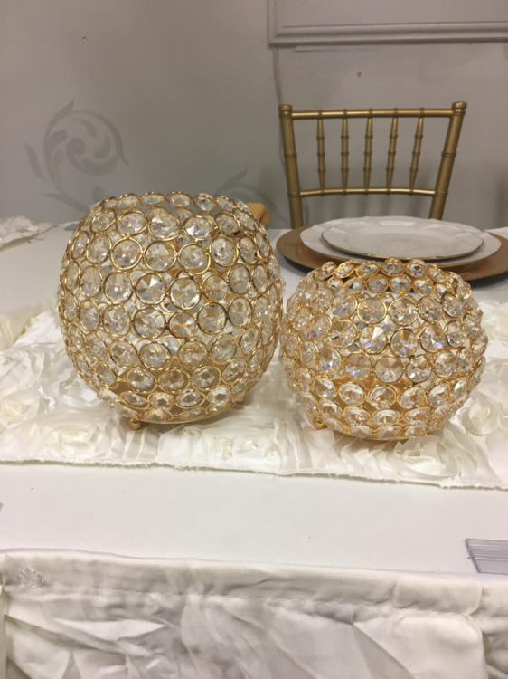 Gold Crystal Ball XLarge